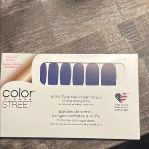 Color Street Blue Nail Strips Set Electric Rain